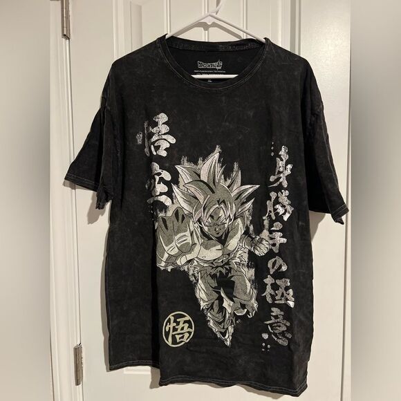 Dragon Ball Super Goku Foil Mineral Wash T-Shirt - Picture 7 of 7